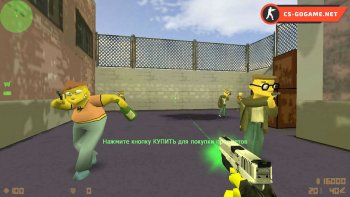 Террористы в CS 1.6 Simpsons