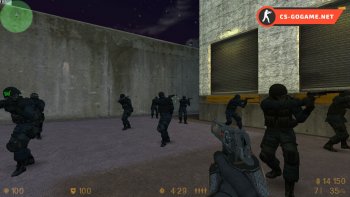 Контр-террористы в CS 1.6 Rage