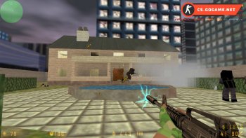Спрайт выстрела из M4A1 в CS 1.6 Minecraft