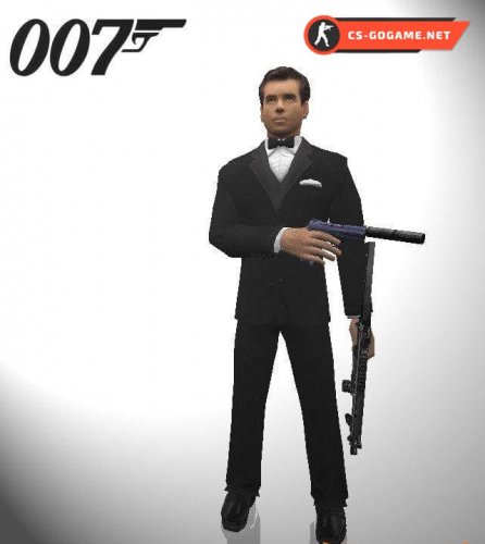 Скачать модель игрока VIP «James Bond» для CS 1.6