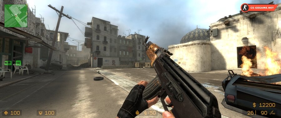 Скачать модель AK-47 из Call of Duty: Modern Warfare для КСС - Изображение №1