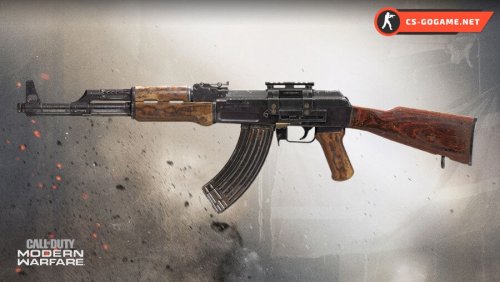 Скачать модель AK-47 из Call of Duty: Modern Warfare для CSS
