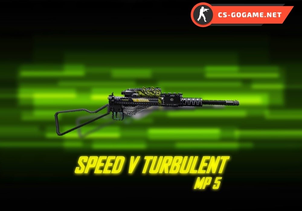 Скачать модель MP5 | Speed V Turbulent для CS 1.6