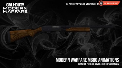 Скачать модель Benelli M3 M680 из Call of Duty: Modern Warfare для CS 1.6