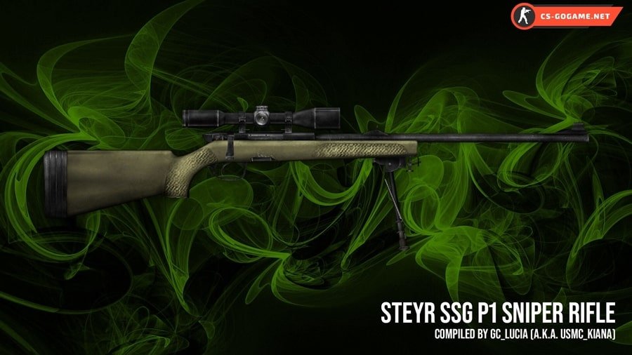 Скачать модель Scout | SSG P1 Sniper Rifle on CafeRev's Animation для CS 1.6