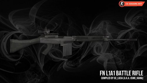 Скачать модель SG 550 | L1A1 Battle Rifle для CS 1.6