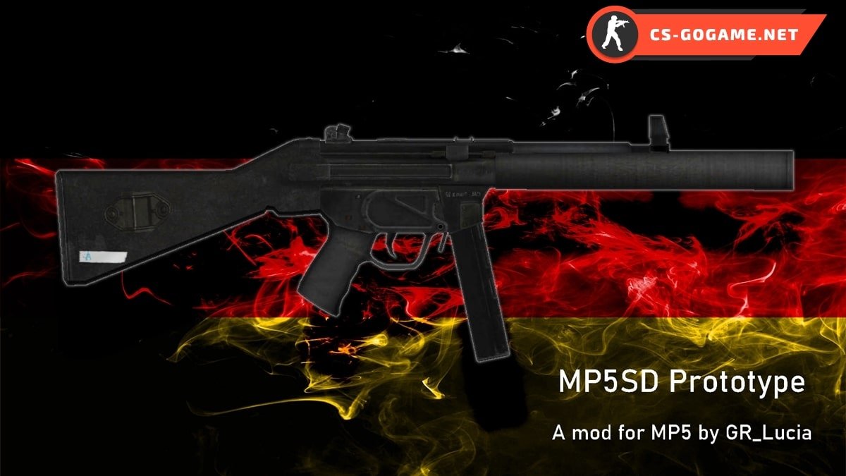 Скачать модель MP5 | MP5SD Prototype для CS 1.6