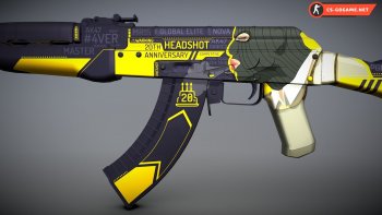 новый крутой скин 2022 года AK-47 Birthdead для CS 1.6