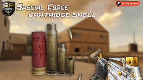 Скачать модели гильз Special Force Cartridge Shell для CS 1.6